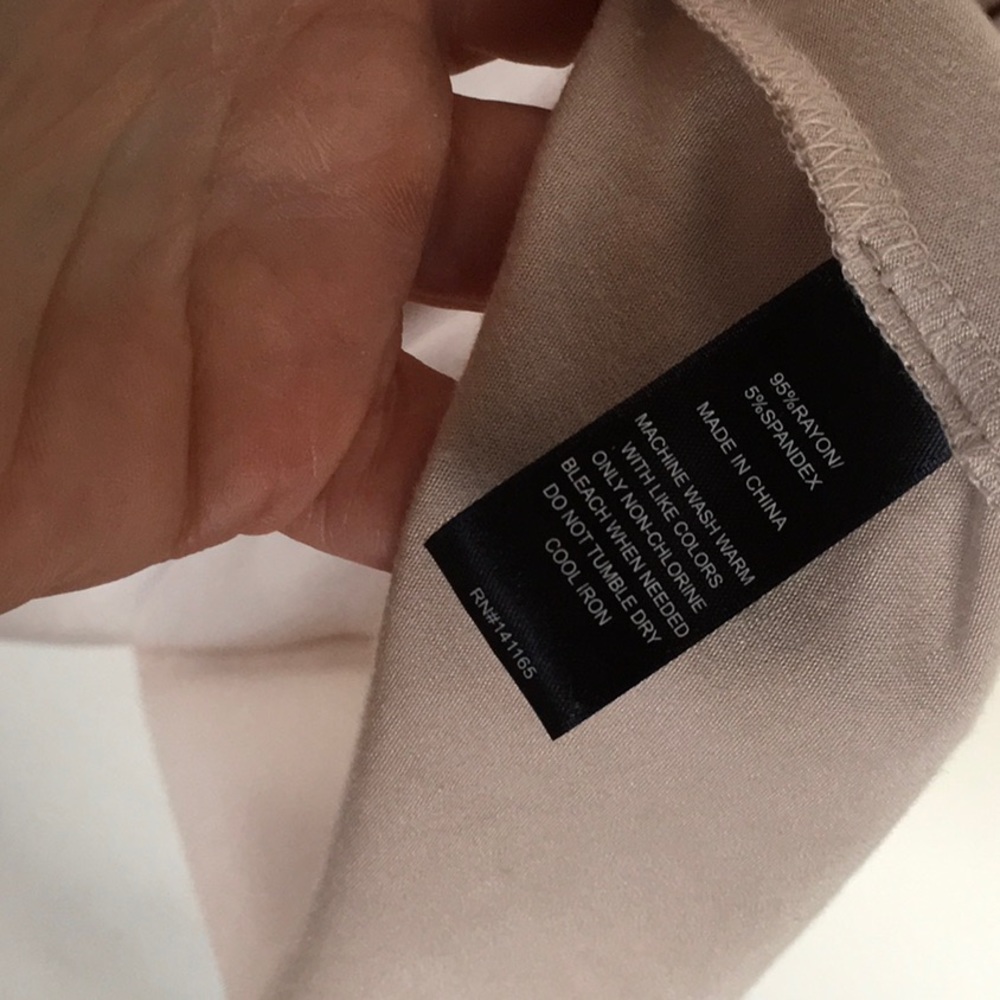 Harve Bernard raw hem Asymmetrical Muscle Tee - Picture 4 of 6